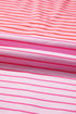 Striped Colorblock Exposed Seam Raglan Long Sleeve Top